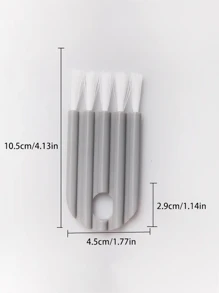 3入組迷你鍵盤刷電腦清潔刷多功能廚房刷杯子,窗戶,槽,瓶口,除塵,家庭清潔灰色 - 適用於家庭和戶外使用 - 灰色 - 查看 4