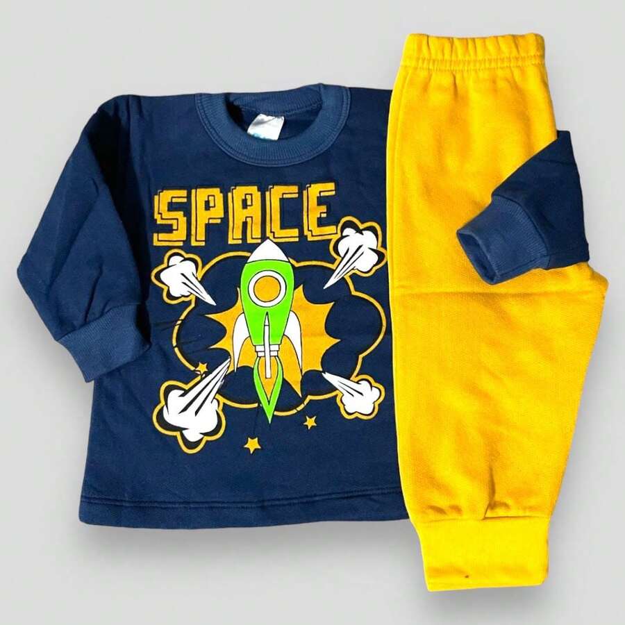 Baby Boys Sweatshirts - 藏蓝色 - 查看 1