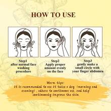 1 件薑黃臉部修復精華 30ml 減少黑斑和色素沉著,減少皺紋,保濕提亮膚色 - 土黃色 - 查看 8