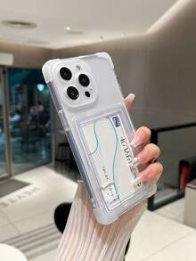 1入四角防墜卡槽手機殼,適用於iphone11 / Iphone11 Pro / Iphone11 Pro Max / Iphone 12 / Phone 12 Pro / Iphone11 Pro Max / Iphone 12 / Iphone 12 Pro / Iphone12 Pro Max / Iphone 13 / Iphone 13 Pro / Iphone13 Pro Max / Iphone 14 / Iphone 14 Pro / Iphone 14 Plus / Iphone14 Pro Max / Iphone 15 / Iphone 15 Pro / Iphone 15 Plus / Iphone15 Pro Max - 無色 - 查看 3