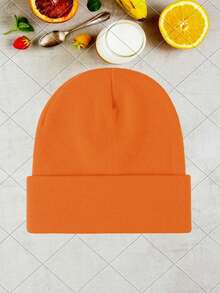 LAKIBOLE 4 Gói Mũ Len Dệt Kim, Cặp Đôi Nam Nữ Co Giãn Ấm Áp Màu Kẹo Mũ Dệt Kim, Quà Tặng Ngày Lễ Cho Bạn Gái Và Gia Đình - Xám đậm & xám lanh & cam & xanh - Xem 7