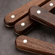 1把不銹鋼及實木製海鮮水果刀,適用於蠔、蛤、榴槤等 - 實木柄 - 查看 3