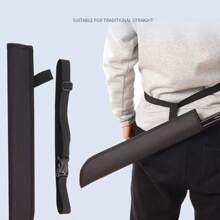 青少年和成人用箭頭箭袋,臀部後背箭袋腰邊夾箭袋 - 黑色 - 查看 7