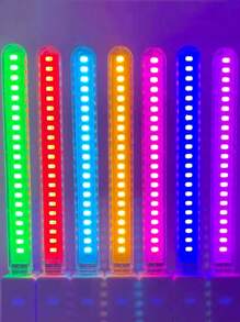 1 PC Purple/Pink/Blue/Ice Blue  Portable USB Ambilights For Valentine's Day Decoration - UBS Light - View 5