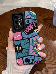 1 Coque De Téléphone Peinte TEn PU Compatible Avec Apple iPhone 11/12/13/14/15/15promax, iPhone X/xr/xs Max Et Samsung A12/a13/a14/a24/a32/a33/a34/a50/a52/a53 /a54/a71/a73