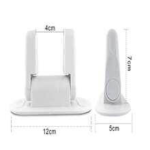 1pc Ordinary Safety Lock, White Door Lock Protector, Housewares