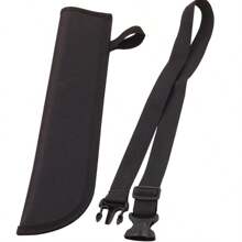 青少年和成人用箭頭箭袋,臀部後背箭袋腰邊夾箭袋 - 黑色 - 查看 6