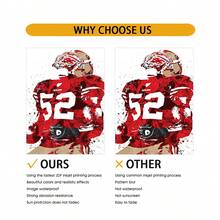 One Piece, Canvas Printing Poster, Oil Canvas Spray Paint, Football, Rugby Athlete, Red, Modern Art Style, Suitable For Dormitories, Offices, Children's Rooms, Living Room Bedroom Bedside Sofa Background Decoration, Entrance Cabinet Desktop Floor Decoration, Gift, Home Decoration, Wall Hanging, Replacement Core, Without Frame, Pvc Hard Packaging For Safety - Multicolor - View 6