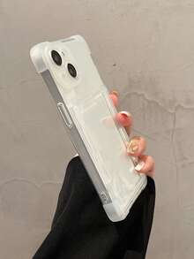 1 Miếng Trong suốt Mới Phiên bản Card Slot Che đậy hoàn toàn Chống giọt bắn Ốp lưng & bao da điện thoại Tương thích với Apple - Nhiều màu - Xem 3