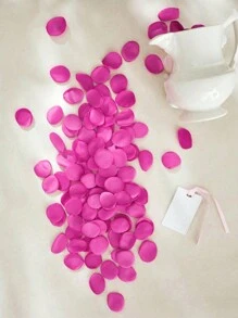 100pcs Imitation Rose Petals In Rose Red Color - Hot Pink - View 3