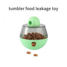 1入組蘑菇形慢食餵食器,適合貓咪遊戲和餵食 - 綠色 - 查看 3