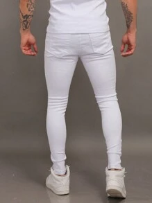 Men Jeans - trắng - Xem 2