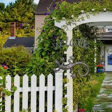 1入鄉村別墅蜥蜴歡迎標誌-前門錫金屬招牌-適用於門廊家居裝飾的完美禮物-為臥室,客廳和餐廳增添魅力 - 銅色 - 查看 3