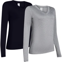 Women T-Shirts - Đen xám - Xem 1