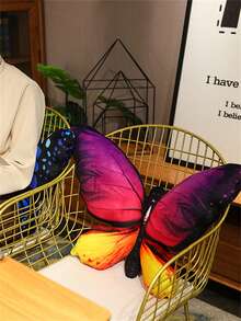 Realistic Butterfly Plush Toy Pillow Doll, Insect Design, Perfect New Year'S Gift For Girlfriend, Valentine's Day Gift - Rose Red - View 5