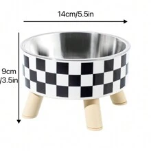 Regalo para amantes de gatos/perros y tazón de comida para mamás de perros/gatos con diseño antivuelco y base antideslizante, borde protector y gran capacidad - Multicolor - Ver 8