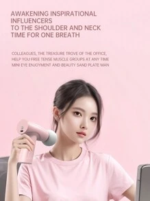 Mini Portable Massage Gun USB Rechargeable Fitness Fascia Gun Muscle Small Massager - Green - View 6