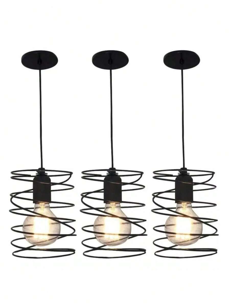 Pendant Lights - 黑色 - 查看 1