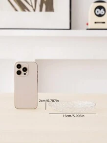 2pcs Novelty & Luxurious Gold Embossed Round Multifunctional Tray - Grey - View 2