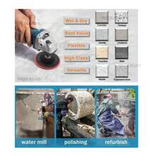 Disco Pulidor Polvo Diamante 4puLG Mármol Granito 30-6000 - Multicolor - Ver 3