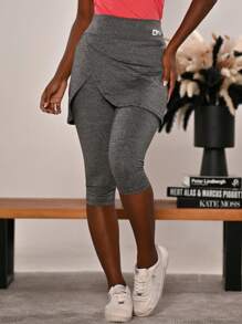 Women Leggings - 灰色 - 查看 1