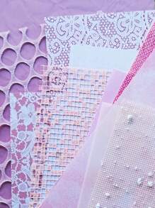 1pack 15pcs Light Dream Series Ins Journal Diy Material Papers Back To School - Multicolor - View 8