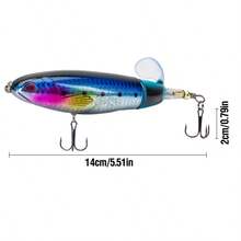 8PCS 35.2g/14cm Heavy Sinking Minnow VIB CrankBait SwimBait Lure Fishing Bait Set Fishing Spinner Bait Fishing Gear Buzz Lure - Multicolor - View 4