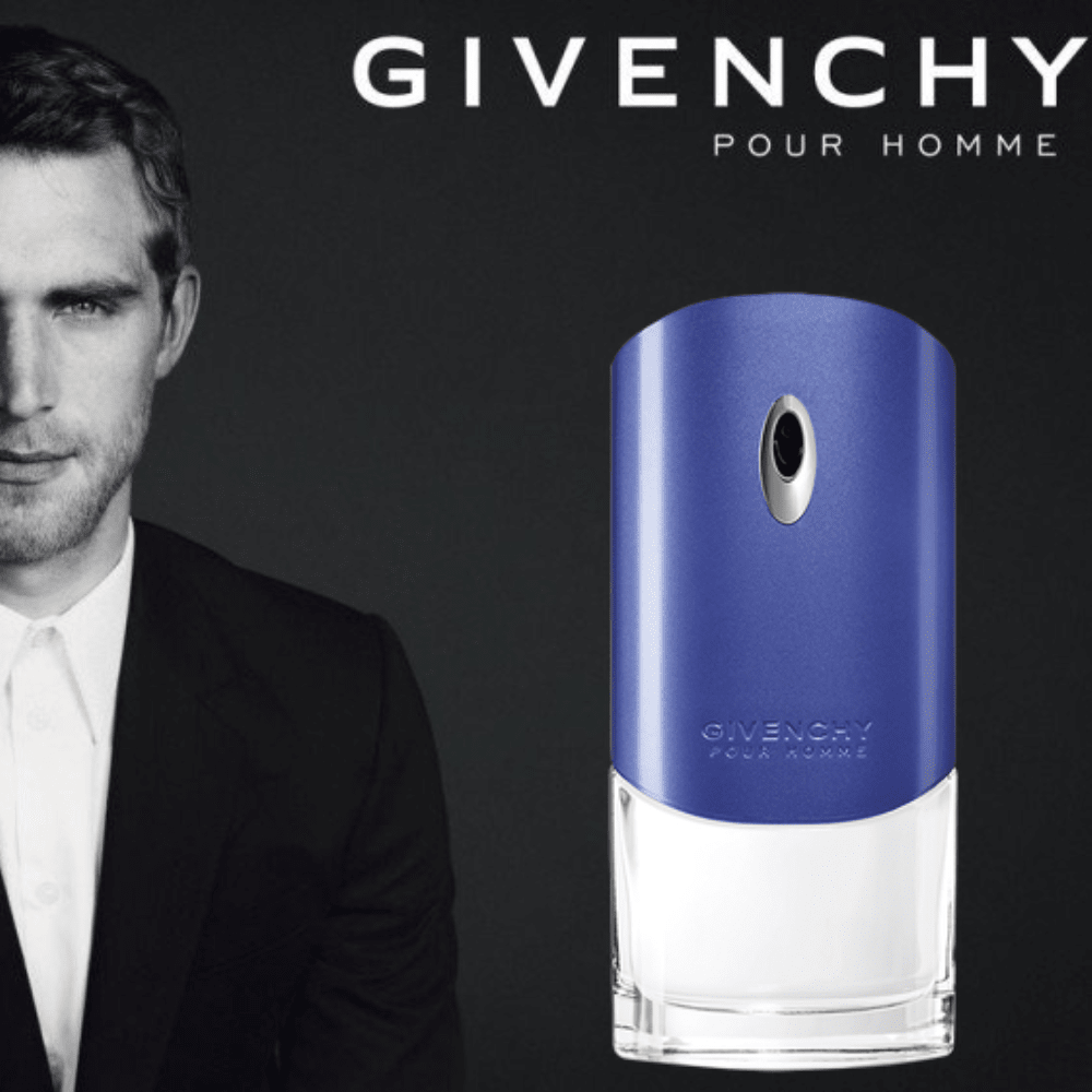 BLUE LABEL 3.4 OZ EDT Cologne For Men Fresh Citrusy Woodsy Fragrance