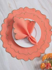 Table Napkins - 乾枯玫瑰色 - 查看 3