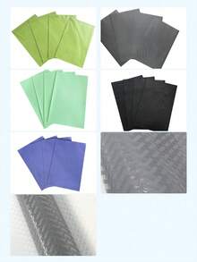 4入組/包隨機顏色廚房櫥櫃、冰箱可切割防滑墊 - 彩色 - 查看 3