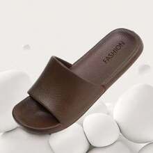 男士家居拖鞋休閒室內防滑動物印花棕色鞋子男拖鞋夏季鞋 - 棕色 - 查看 3