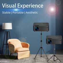 1 Pc 1.7m Projector Stand Tripod, Projector Floor Stand Adjustable Height ,360° Rotatable,  Portable Folding Mount For Projector,Camera