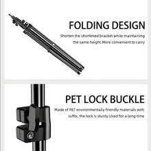 1 Pc 1.7m Projector Stand Tripod, Projector Floor Stand Adjustable Height ,360° Rotatable,  Portable Folding Mount For Projector,Camera