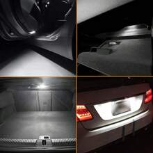 Luz Led Interior De Coche Para Audi A1 A2 A3 A4 A5 A6 Tt, Reemplazo De Luz De Mapa, Cúpula, Espejo De Tocador, Guantera, Maletero, Blanco De 6000k, Sin Error De Canbus
