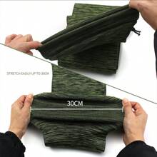 1pc Outdoor Knitted Gun Sock, Dust Cover Bag For Hunting Rifle/Shotgun Protection, Hunting Equipment