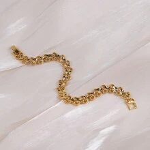 22k鍍金不褪色的時尚印花多股手鍊,優雅百搭 - 006 - 查看 2