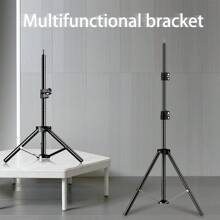 1 Pc 1.7m Projector Stand Tripod, Projector Floor Stand Adjustable Height ,360° Rotatable,  Portable Folding Mount For Projector,Camera