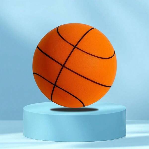 Silent Basketball Squeezable Mute Bouncing Basketball Indoor Training Low Noise Ball For Various