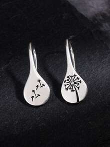 1 對迷人女士吊式耳環婚禮訂婚週年紀念派對珠寶情人節禮物 - 1# - 查看 8