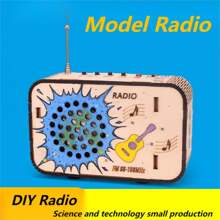 Diy手工收音機模型裝配科學實驗玩具 - 彩色 - 查看 1