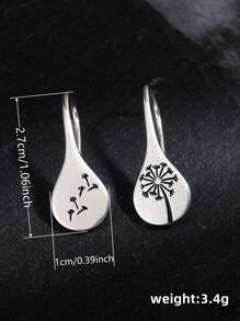 1 對迷人女士吊式耳環婚禮訂婚週年紀念派對珠寶情人節禮物 - 1# - 查看 6