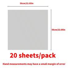 20pcs Bundle Wrapping Paper With Golden Edge, Water-Resistant And Transparent Cellophane Sheets, Suitable For Wedding, Party And Flower Bouquet Making, - Royal Blue - View 3