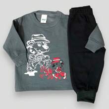 Baby Boys Sweatshirts - 灰色 - 查看 1