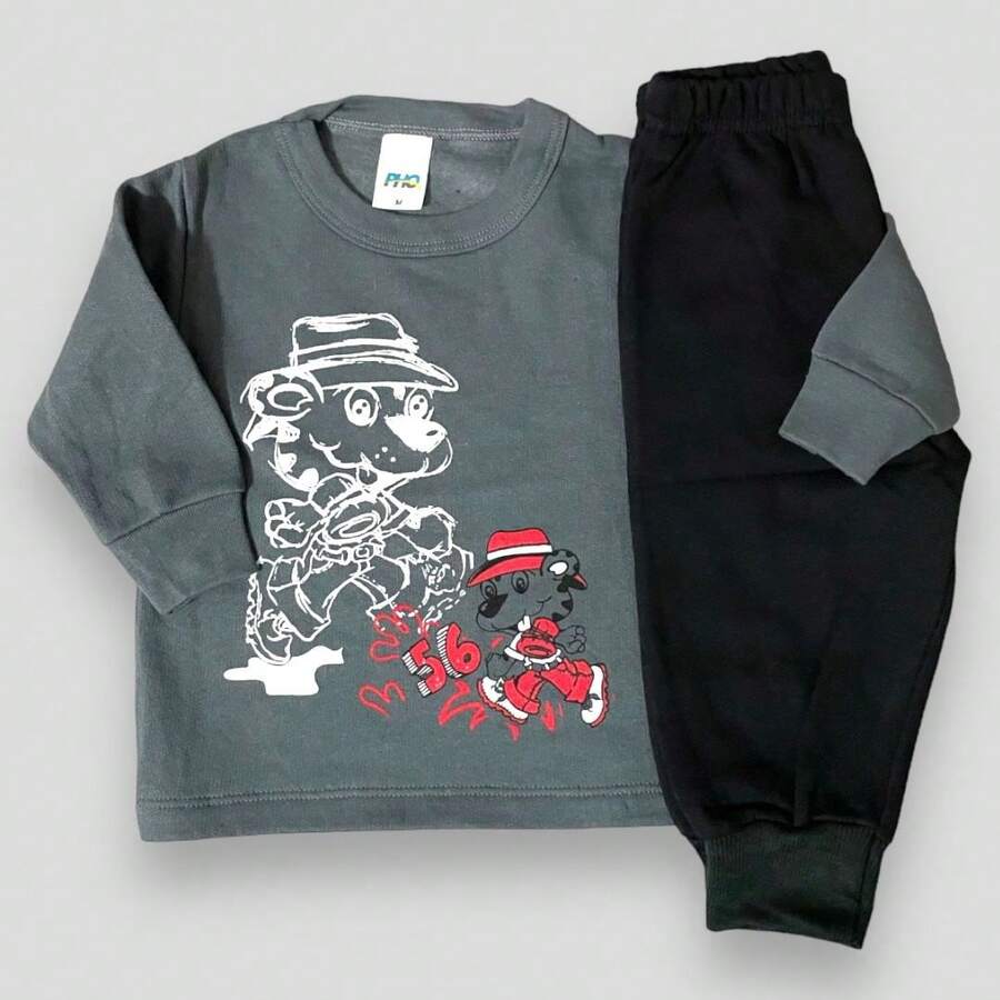 Baby Boys Sweatshirts - 灰色 - 查看 1