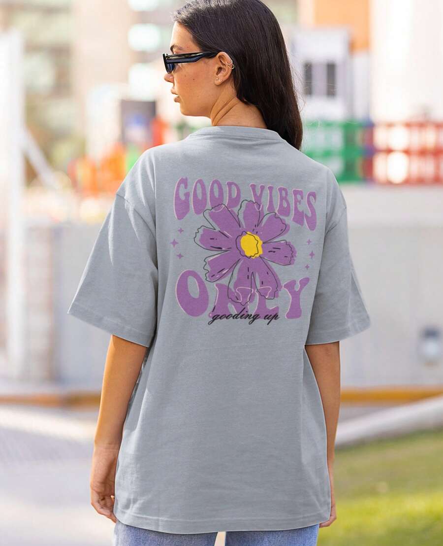 Women T-Shirts - 灰色 - 查看 1