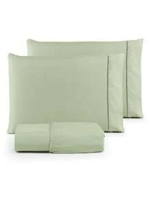 Sheet Sets With Pillowcases - 綠色 - 查看 1