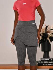 Women Leggings - 灰色 - 查看 3