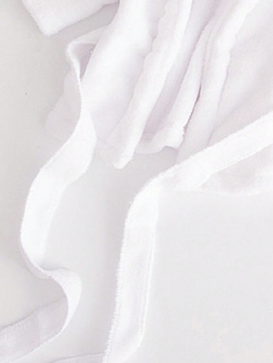 02M Newborn Photography Bathrobe Set, White/Pink/Beige/Light Pink