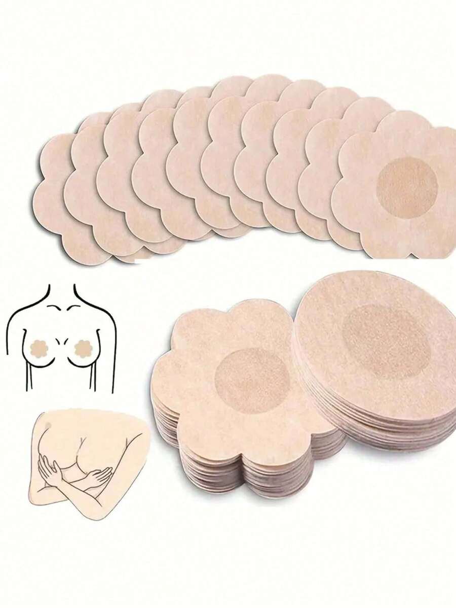 20 buc Tampoane de sâni din material nețesut de unică folosință, anti-expunere, anti-umflături, huse pentru mameloane respirabile