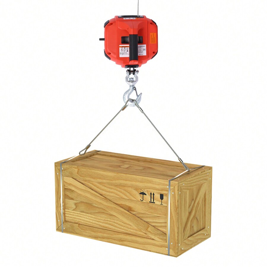 Drill Winch Hoist Portable Drill Winch 750 LB Capacity Handheld Drill